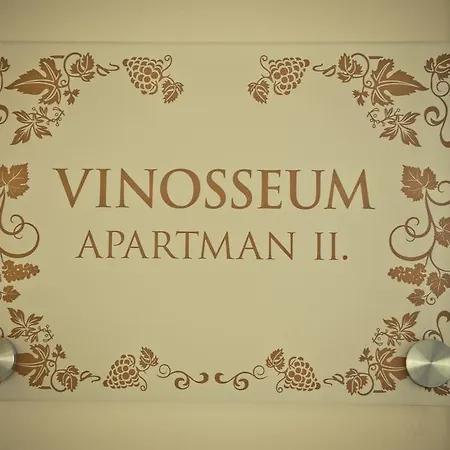 Vinosseum Bor- Es Apartmanhaz * Ödenburg